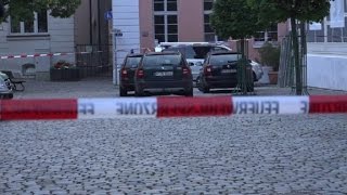 Watch Syrian migrant killed by own bomb near German music festival Video