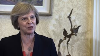Watch British PM rules out return of hard border in Northern Ireland Video