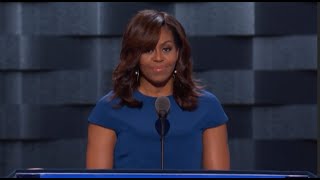 Watch Michelle Obama: Presidents can't react in 140 characters Video
