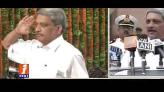 Watch Union Minister Parrikar And Soldiers Pay Homage To Martyrs | 17th Kargil Vijay Diwas | Inews Video