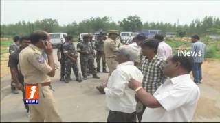 Watch High Security In Medak district As T Congress Call for Chalo Mallanna Sagar Project | iNews Video