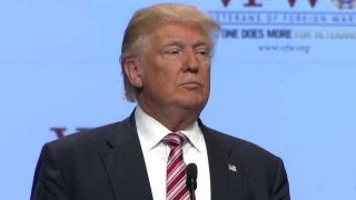 Watch Trump to VFW: Politicians rigged the system against you Video