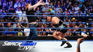 Watch Rhyno returns to WWE on SmackDown Live to Gore Heath Slater: SmackDown Live, July 26, 2016 Video