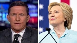 Watch Flynn rebuffs DNC on security: Clinton's the 'biggest fraud' Video