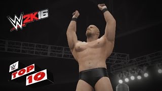 Watch Amazing Attitude Era Finishers: WWE 2K16 Top 10 Video