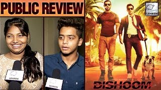 Watch Dishoom PUBLIC Review  Varun Dhawan John Abraham  Jacqueline Fernandez Video