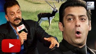 Watch Salman Khan Blackbuck Case: Sanjay Dutt REACTS Video