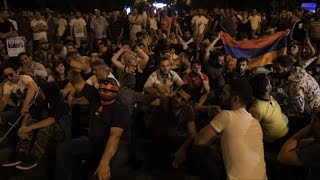 Watch Thousands protest in Yerevan calling for president to step down Video