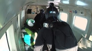 Watch Skydiver Successfully Lands Without Parachute Video