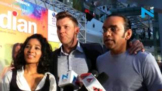 Watch Brett Lee promotes his debut film 'UnIndian' in Mumbai Video