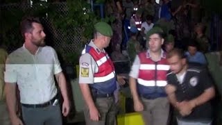 Watch Turkey arrests 9 soldiers in connection with Erdogan hotel attack Video