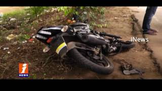 Watch 3 Bikers Dead in Bike Crash On Mogaltur Road - West Godavari District - iNews Video