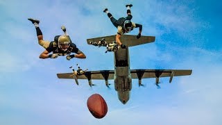 Watch Worlds Longest Touchdown Catch Video