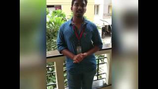 Watch Special Status is Andhra Pradesh people Right says Yeshwanth from Chennai Video