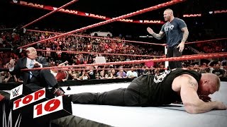 Watch Top 10 Raw moments: WWE Top 10, August 1, 2016 Video