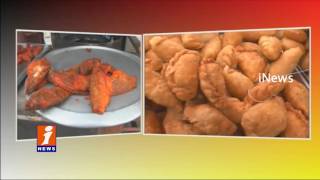 Watch Food Safety Officers Raids in Vijayawada  Krishna Pushkaralu | iNews Video