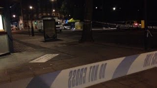 Watch One dead in London stabbing as police probe terror link Video