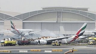 Watch Emirates Airlines CEO issues statement after plane crash-lands Video