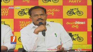 Watch TDP Motkupalli Narasimhulu Demands CM KCR For Godavari Water To Aleru | Nalgonda | iNews Video
