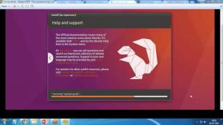 Watch Ubuntu Linux Installation on Virtual Machine Video