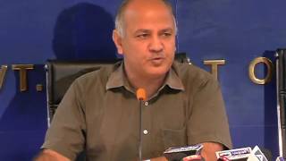 Watch Dy CM Manish Sisodia Briefs Media on the Delhi HC  judgment on Govt of India Vs Delhi govt case Video