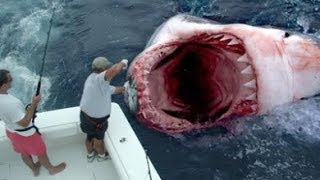 Watch GOD SAVES MAN FROM GREAT WHITE SHARK ATTACK Video