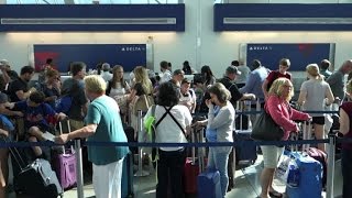 Watch Delta grounding lifted, but travel chaos not over Video