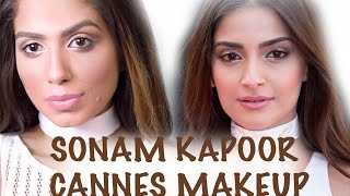 Watch Sonam Kapoor Cannes 2016 Makeup Tutorial I BeautyConfessionz Video