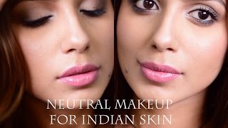 Watch Everyday Neutral Makeup For Indian Skin Video
