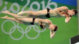 Watch Steele Johnson, David Boudia take silver in synchro diving. Video