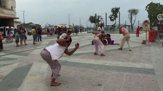 Watch Rio street theatre troupe evokes slavery, racism Video
