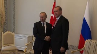 Watch Putin, Erdogan pledge to reset diplomatic relations after rift Video