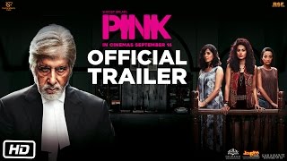 Watch PINK  Official Trailer Amitabh Bachchan  Shoojit Sircar Taapsee Pannu Video