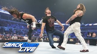 Watch Dolph Ziggler superkicks Dean Ambrose during Bray Wyatt altercation: SmackDown Live, Aug. 9, 2016 Video