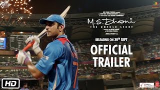 Watch M.S.Dhoni - The Untold Story  Official Trailer | Sushant Singh Rajput | Neeraj Pandey Video