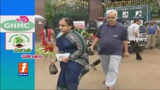 Watch GHMC give No Objection Certificate for House Building for Making HarithaHaram Successful | iNews Video
