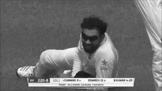 Watch Rohit Sharma Left Embarrassed After Dropping Catch - India vs West Indies 3rd Test 2016 Video