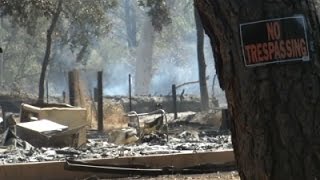 Watch Wildfire Destroys Homes in Northern Calif. Video