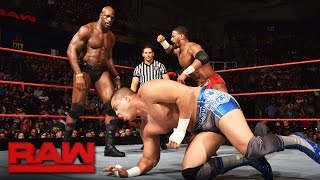 Watch Darren Young & Titus O'Neil vs. The Shining Stars: Raw, Aug. 15, 2016 Video