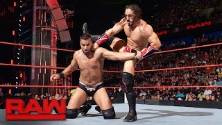 Watch Neville vs. Jinder Mahal: Raw, Aug. 15, 2016 Video