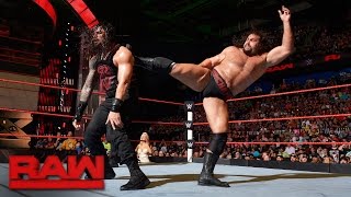 Watch Roman Reigns vs. Rusev: Raw, Aug. 15, 2016 Video