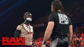 Watch Seth Rollins comes face-to-face with The Demon King: Raw, Aug. 15, 2016 Video