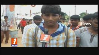 Watch Satya Sai Seva Samithi Supplies Water for Devotees in Krishna Pushkaralu | Mahabubnagar | iNews Video