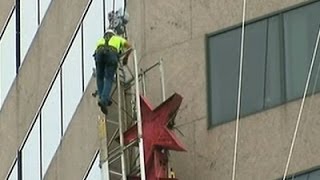 Watch Ohio Workers Safe After Scaffolding Mishap Video