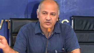 Watch Deputy CM Briefs Media on as per HC orderDelhi CM cant appoint a peon also Video