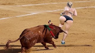 Watch Most Awesome BullFighting festival in Portugal - Best Funny Video Try Not to Laugh Bull Fails Video