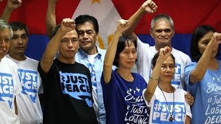 Watch Top Philippine rebels freed for Norway peace talks Video