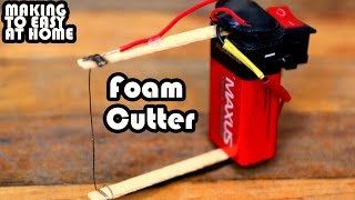 Watch How To Make: Mini Foam Cutter - Careful Kids Making this Video Video