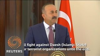 Watch Turkey vows to 'cleanse' border region of Islamic State Video