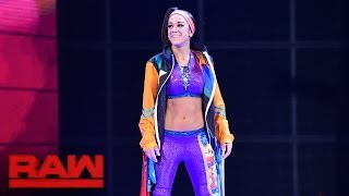 Watch Bayley makes her official Raw debut: Raw, Aug. 22, 2016 Video